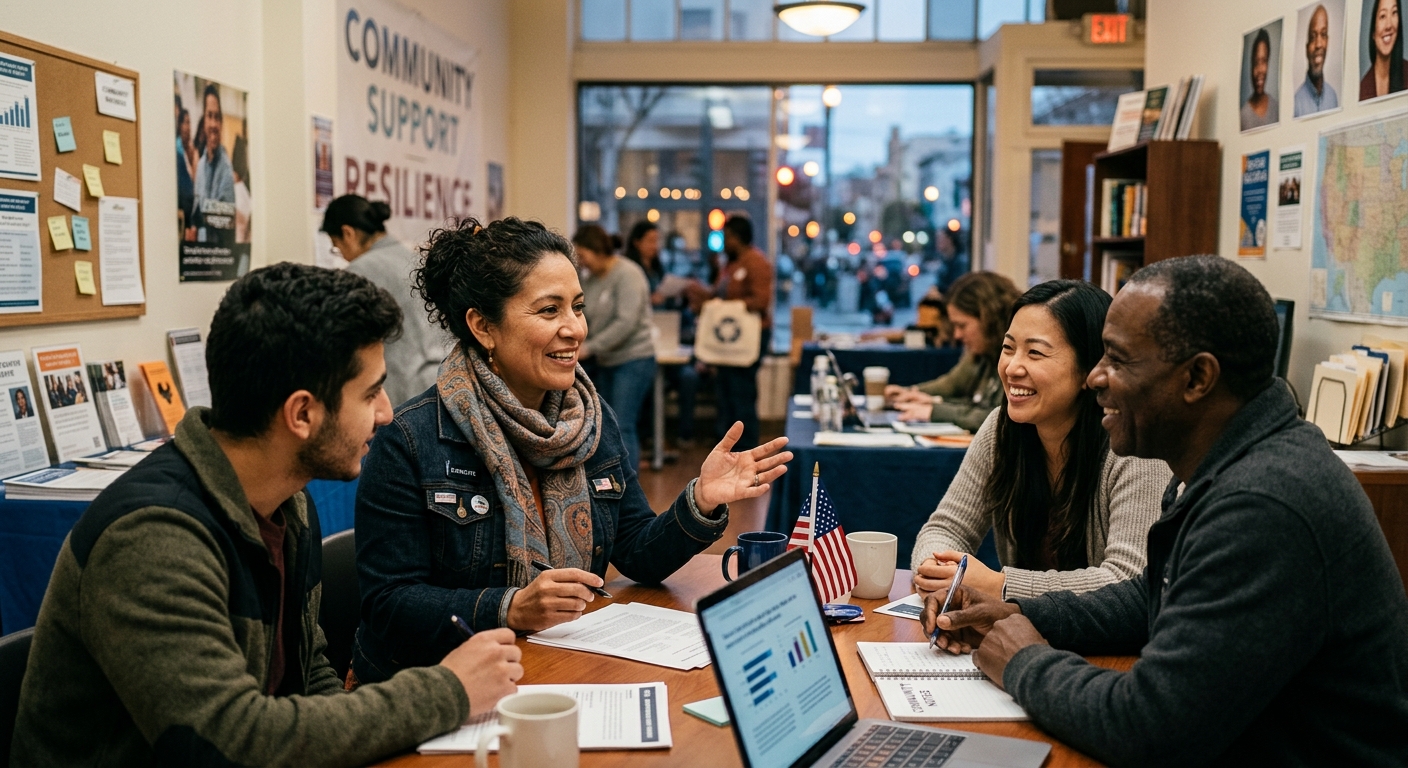 Community advocacy and hope are essential to overcoming immigration fears.