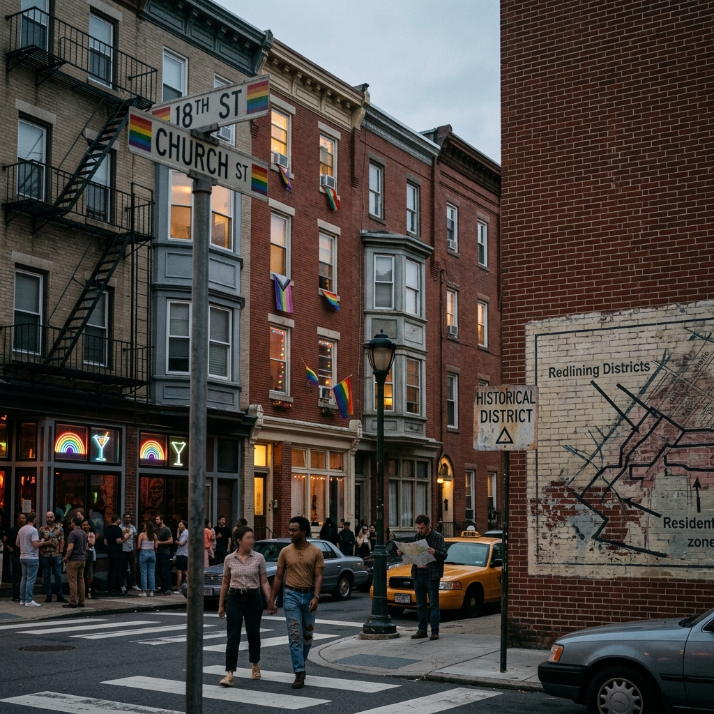 How discriminatory urban policies built America's famous gayborhoods.