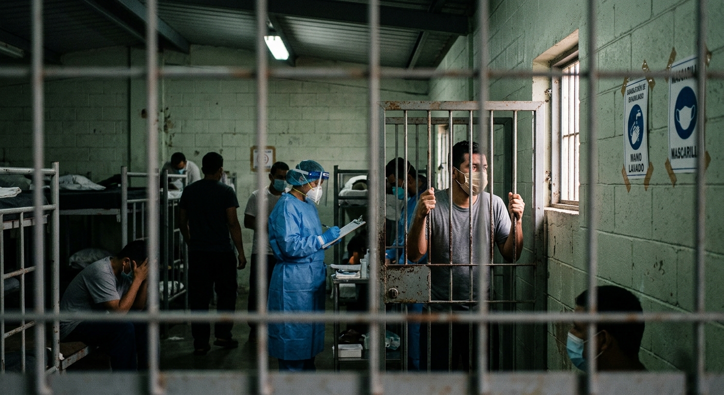 Exploring the severe health risks of immigration lockup during a pandemic.