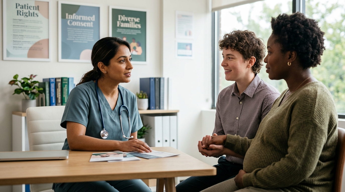 Explore how adopting gender-inclusive language improves reproductive healthcare.