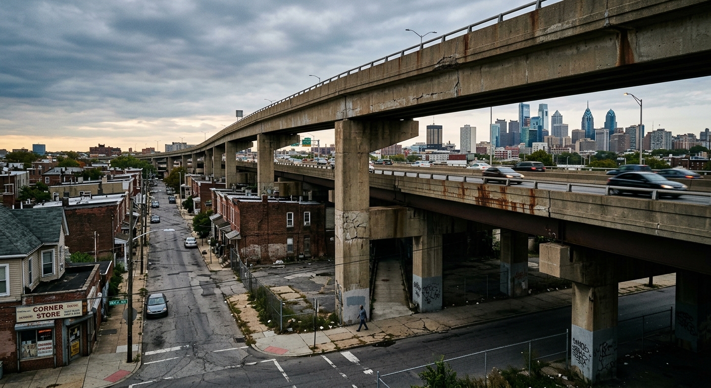 How mid-century highways divided cities and modern efforts to heal them.