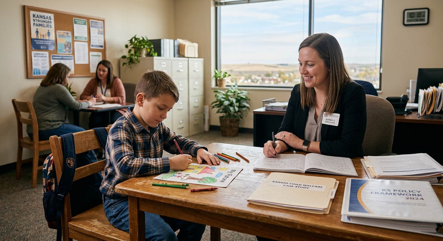 An in-depth analysis of the legal and administrative battles shaping Kansas foster care reform.