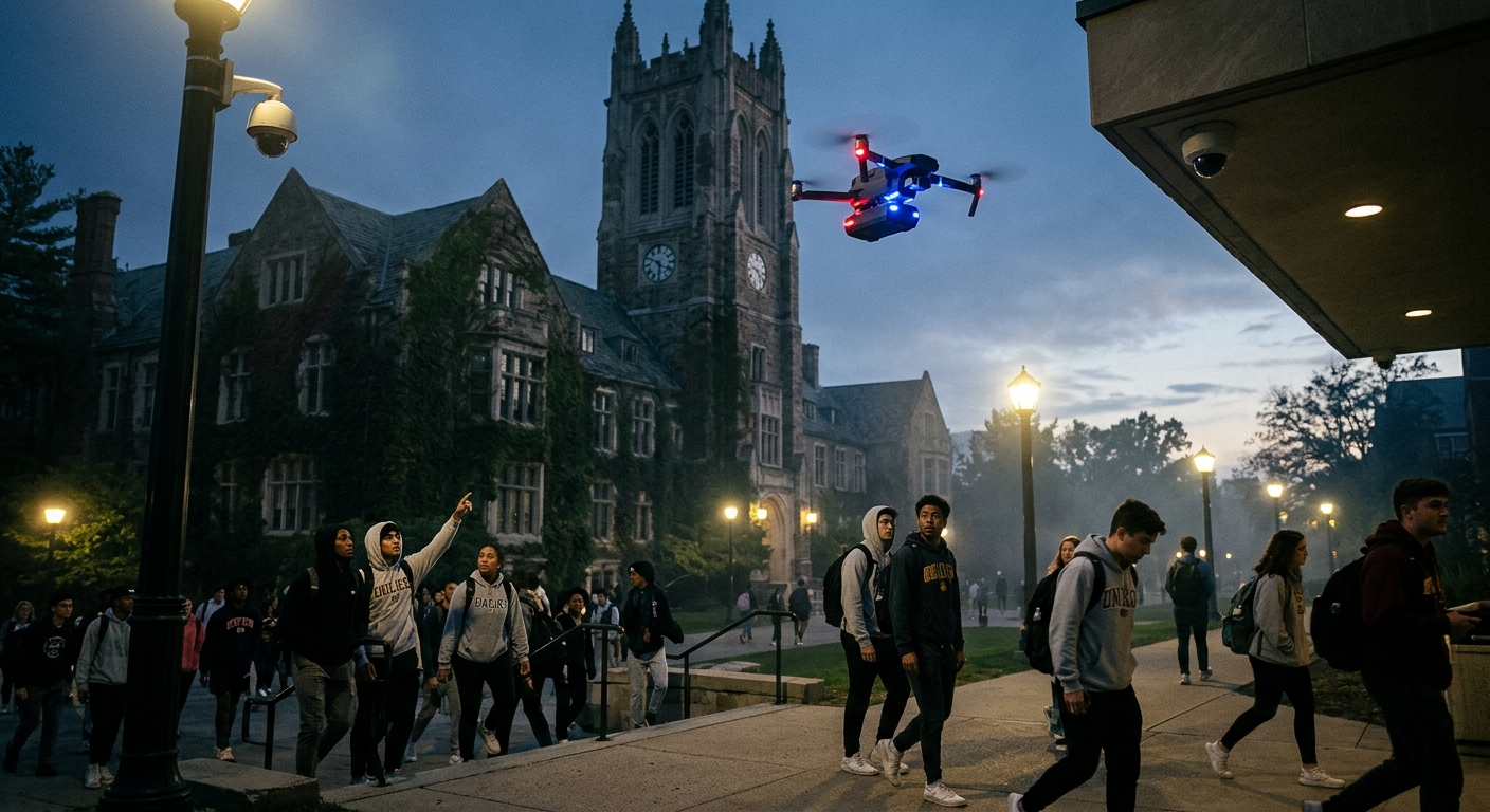 How unchecked police surveillance on campuses fails American civics.