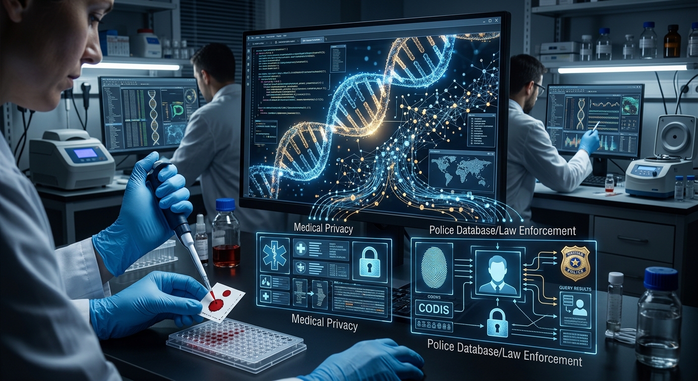 Protecting your genetic blueprint from warrantless police searches.