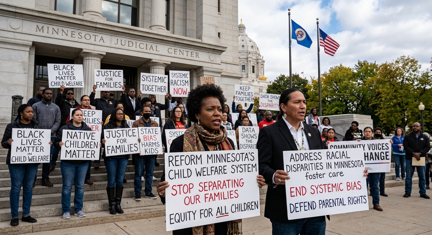 A landmark civil rights complaint alleges that Minnesota's child protection agencies discriminatorily target Black families, prompting calls for federal intervention.