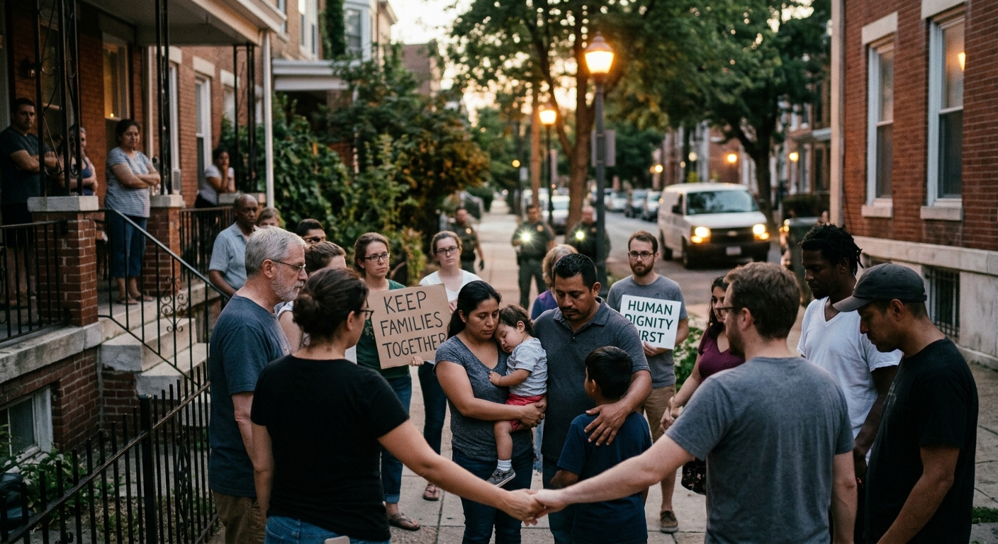 Examining religious ethics and human rights in modern immigration.