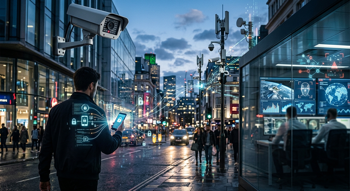 The ongoing conflict between government surveillance and civil liberties.