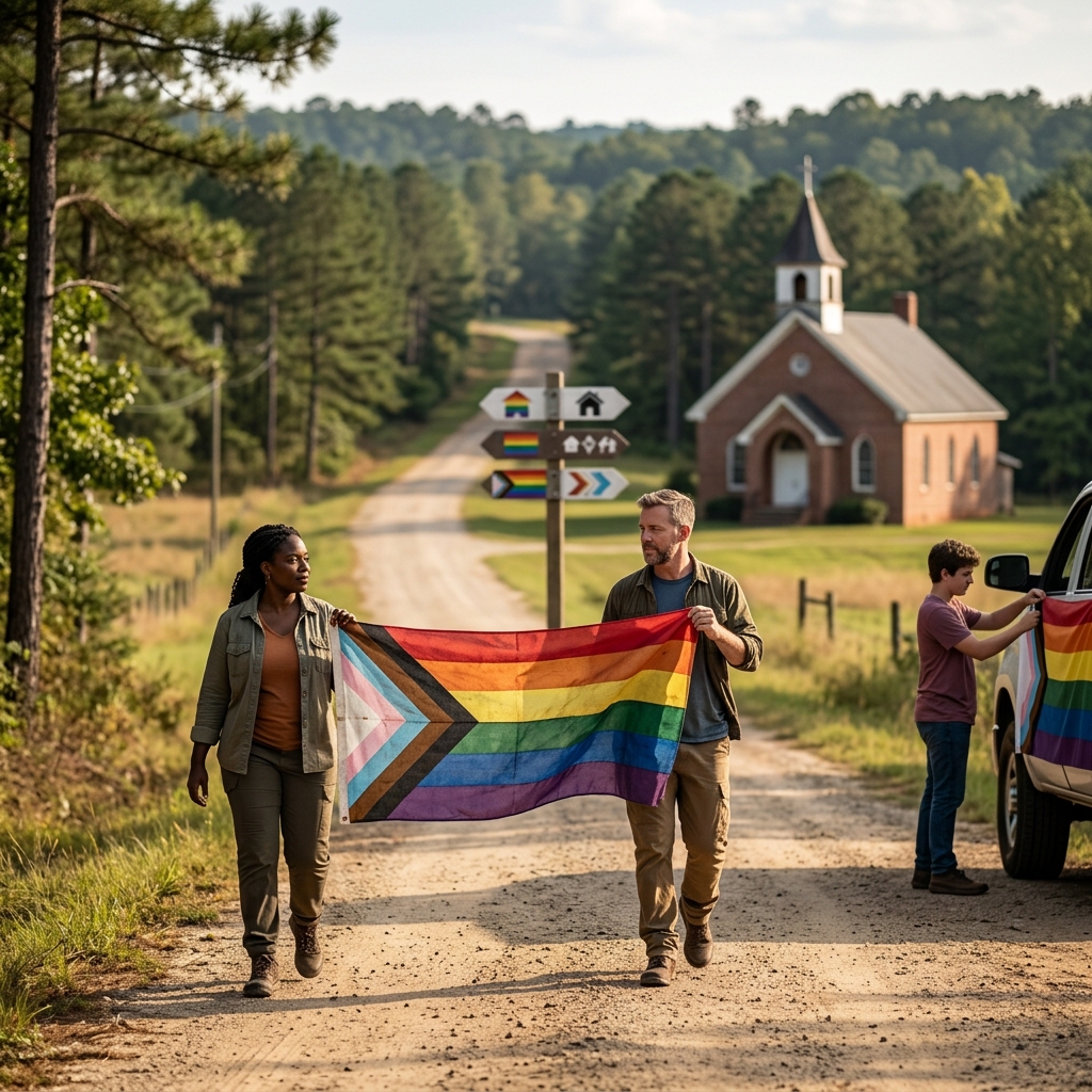 Exploring the demographic realities, legislative battles, and grassroots resilience of LGBTQ+ communities in the Deep South.
