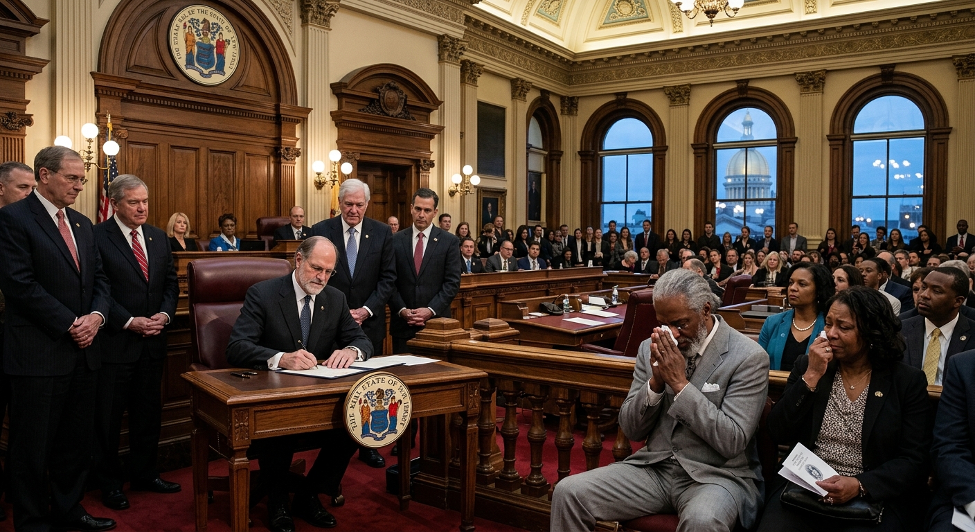 How New Jersey led the nation in abolishing the death penalty.