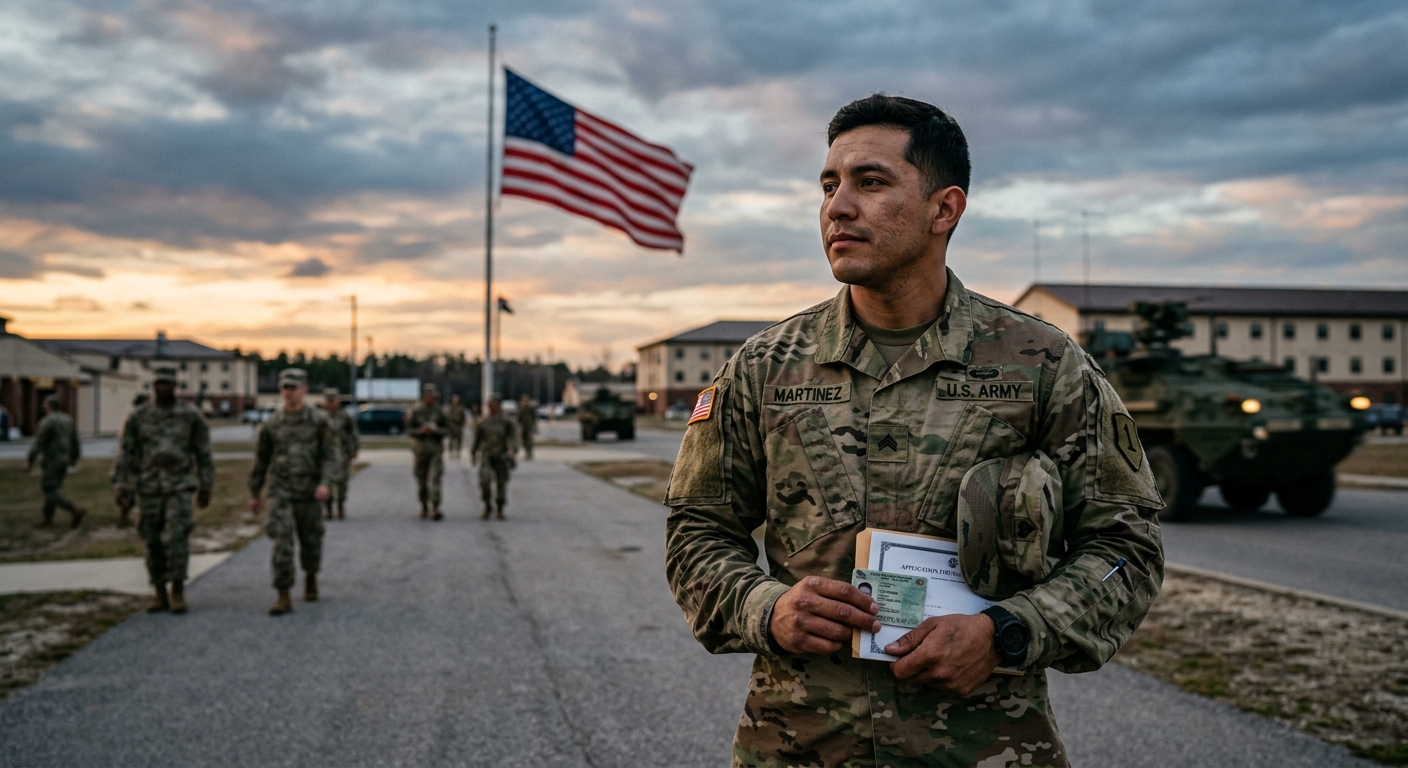 Immigrant soldiers face immense bureaucratic barriers to citizenship despite sacrificing for the United States.