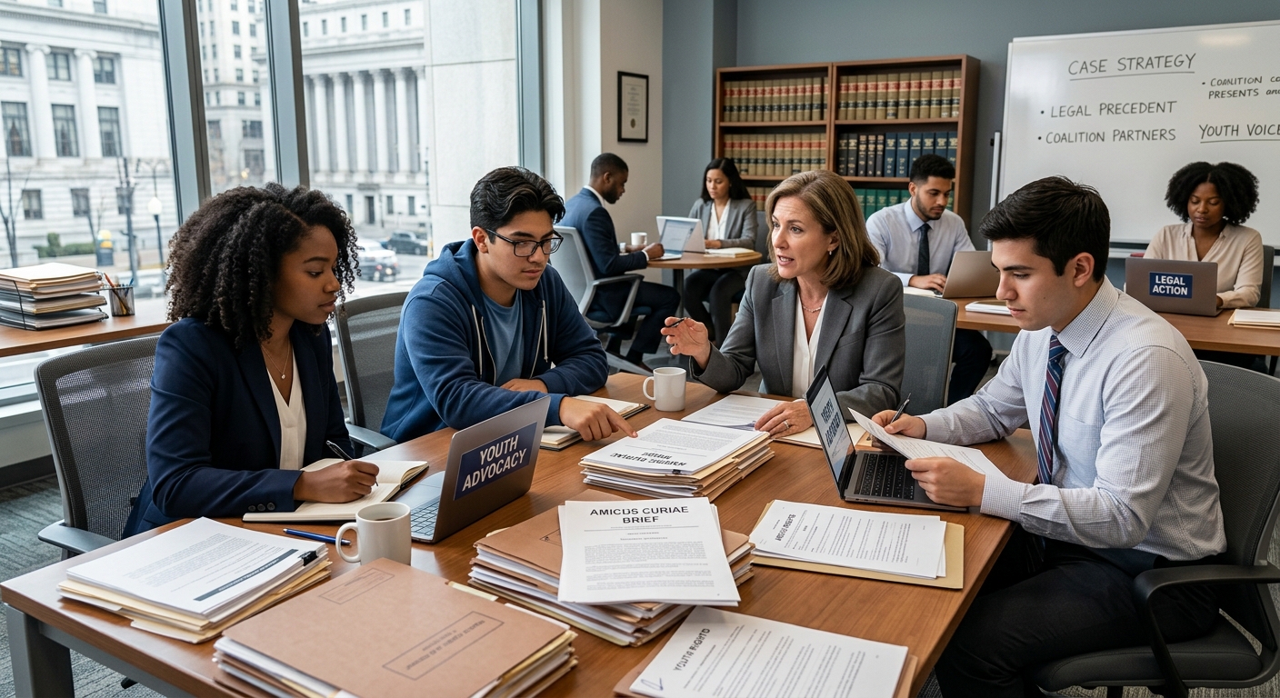Amicus briefs empower non-profits fighting systemic legal injustices for youth.