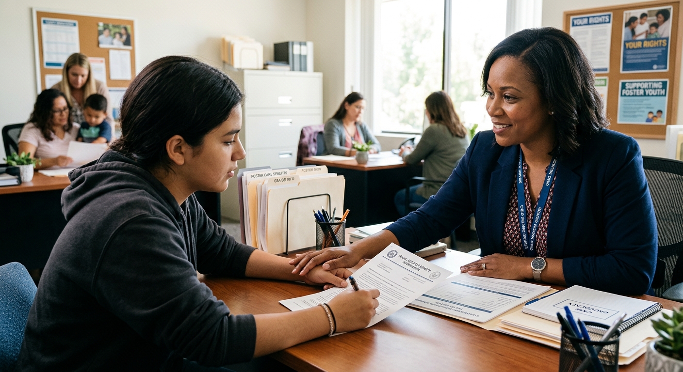 Legal battles to stop states from intercepting foster youth federal benefits.