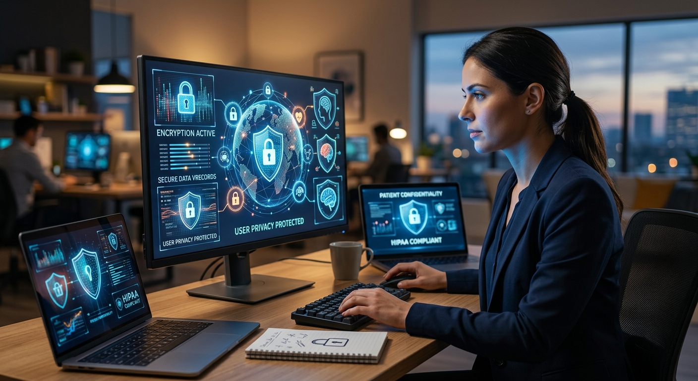 Learn how to safeguard your sensitive data on mental health apps.