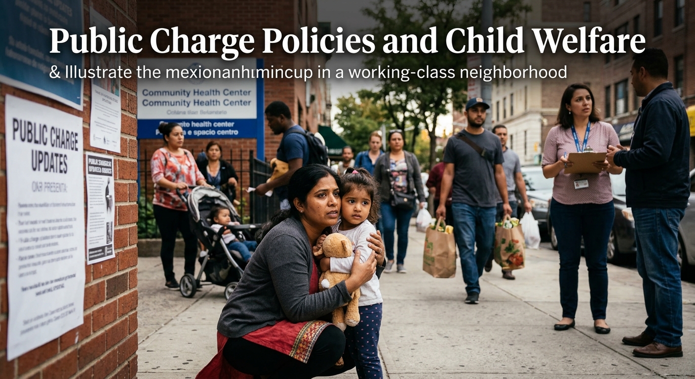 How restrictive public charge immigration rules endanger vulnerable children.
