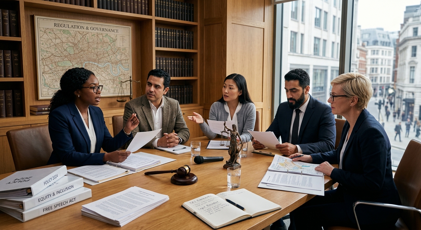 Exploring the legal and social impact of government bans on diversity training.