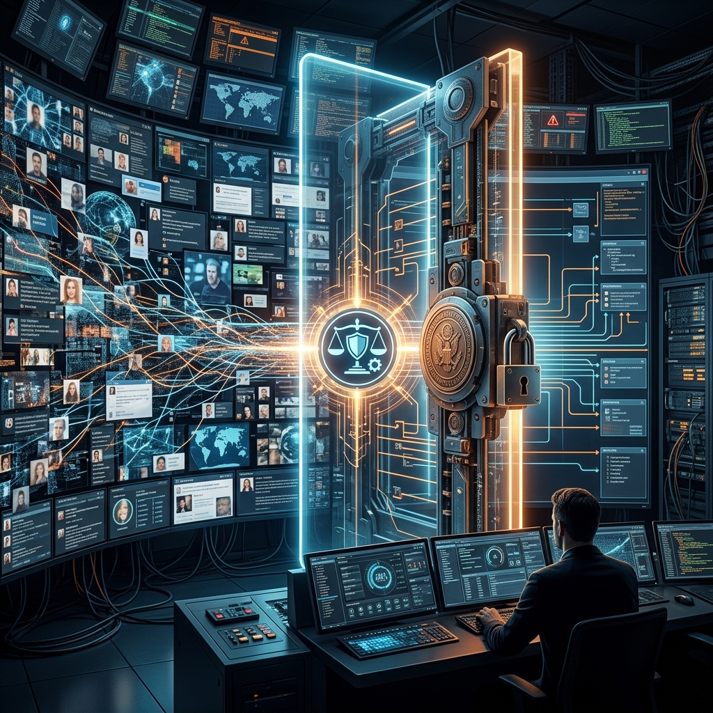 Regulators must halt social media's role in mass surveillance.