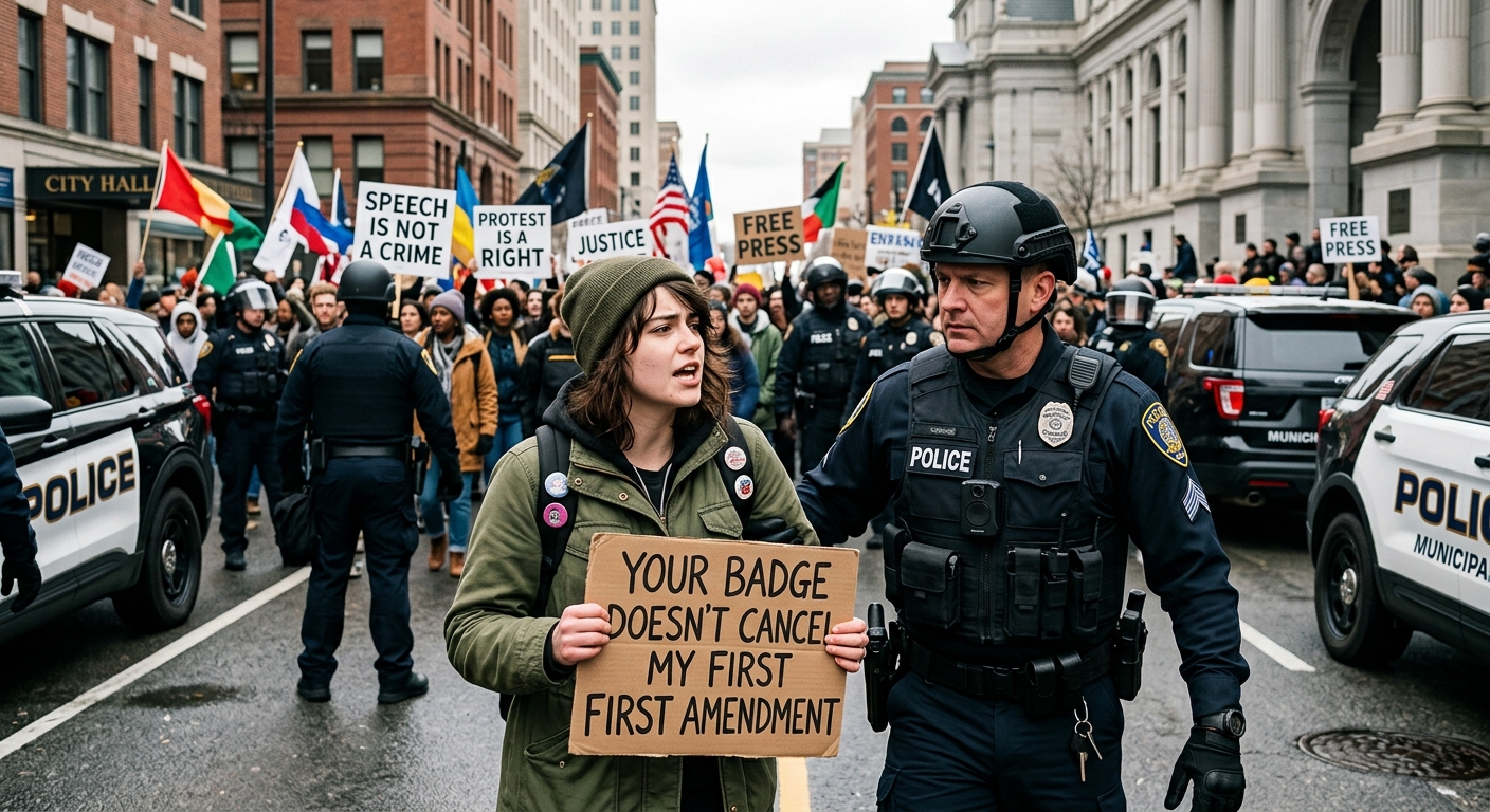 How the First Amendment shields you from retaliatory arrests by officials.