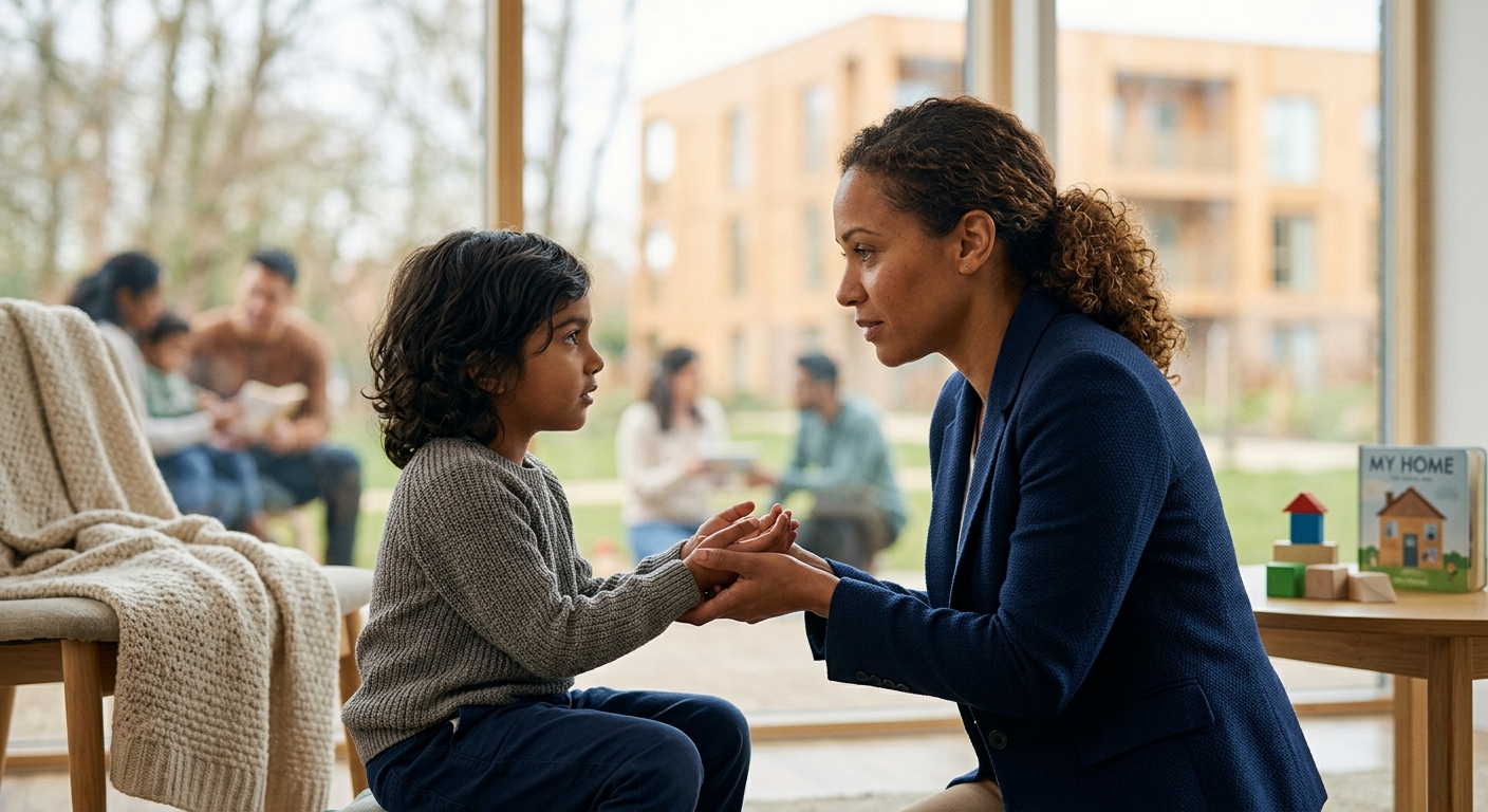 Moving from family separation to community-based support for children.