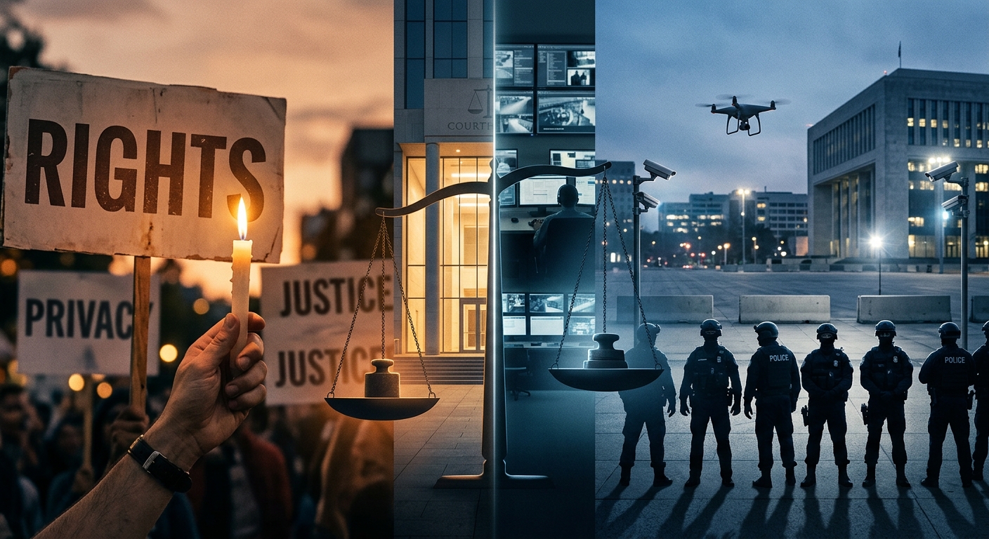 Analyzing the delicate balance between national security strategies and the protection of constitutional rights.