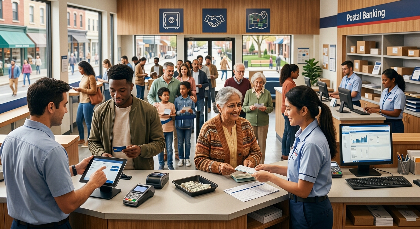 Could your local post office solve America's growing unbanked crisis?