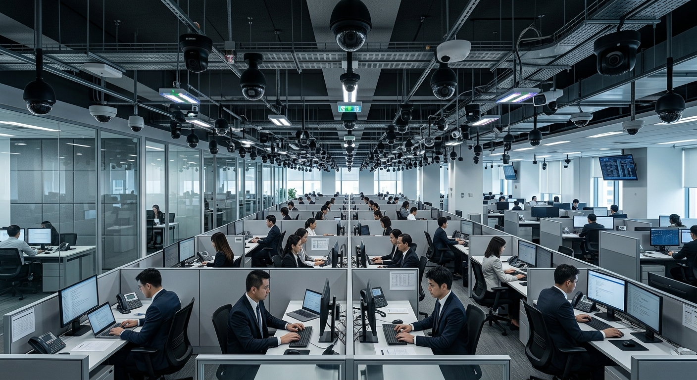 The rise of digital monitoring is transforming work into a surveillance state.