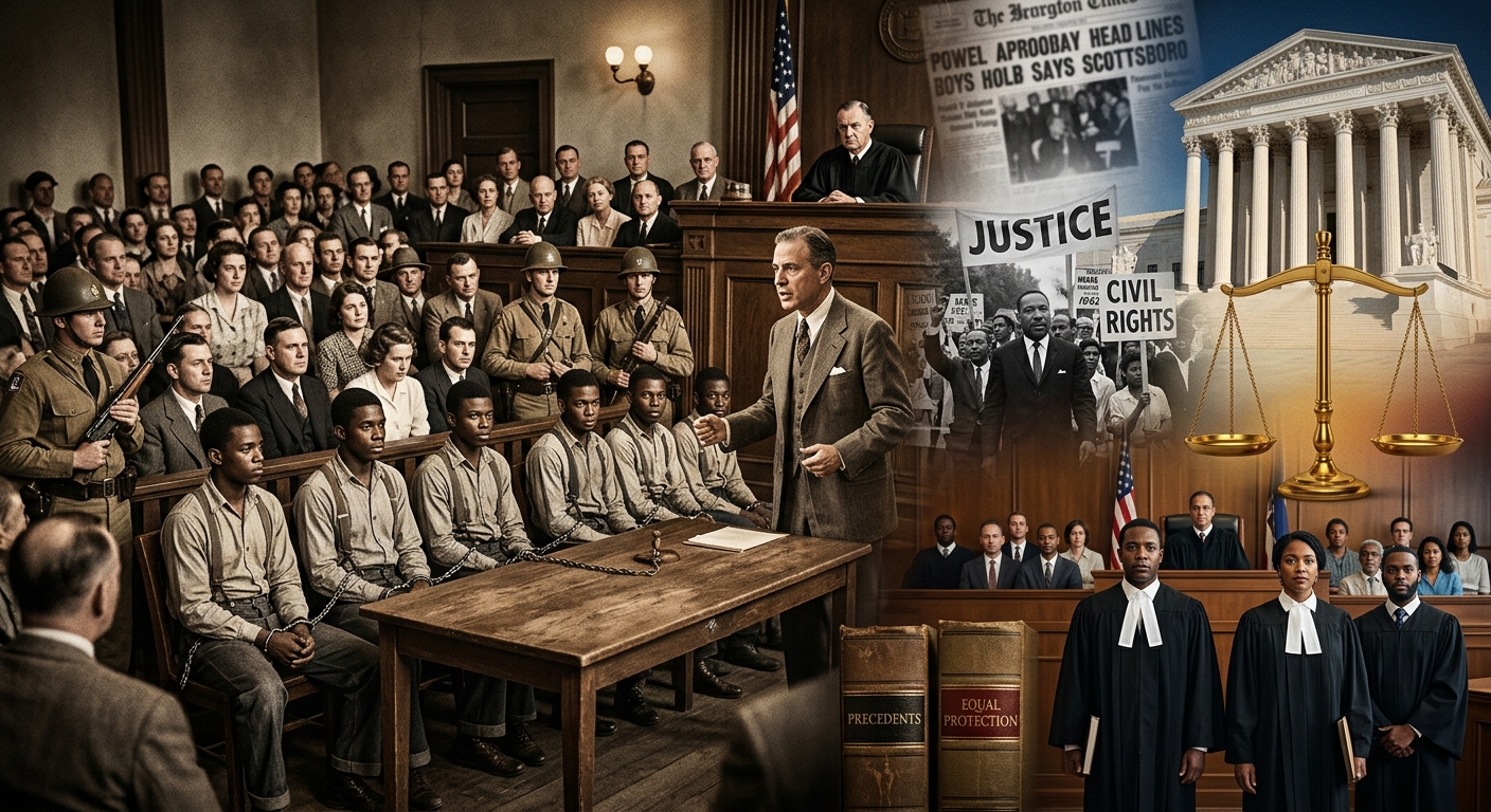 An in-depth retrospective on the 1931 tragedy that exposed the Jim Crow legal system and forged landmark constitutional precedents.
