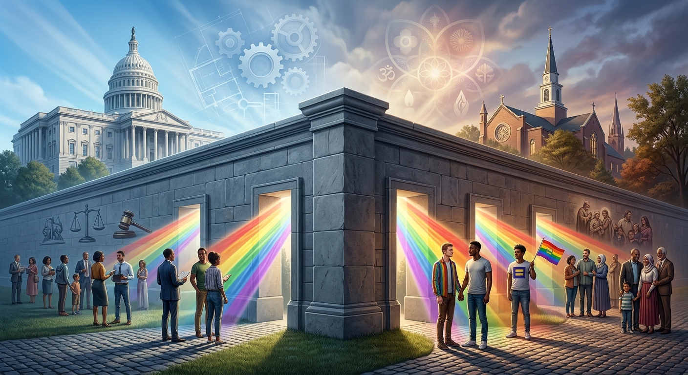 Protecting the First Amendment's Establishment Clause is fundamental to safeguarding LGBTQ+ equality against religious exemptions.