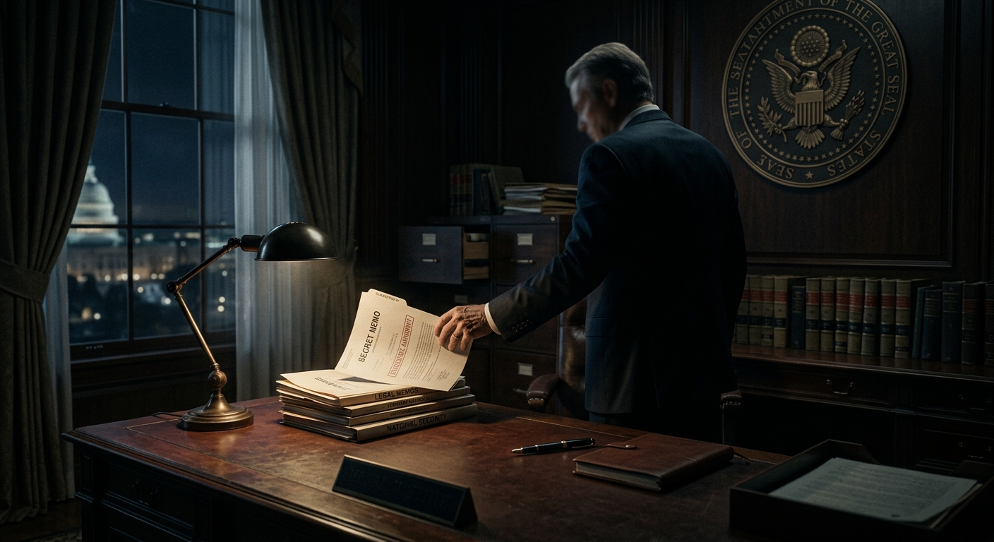 Uncovering how the Office of Legal Counsel's secret memos shape executive power.