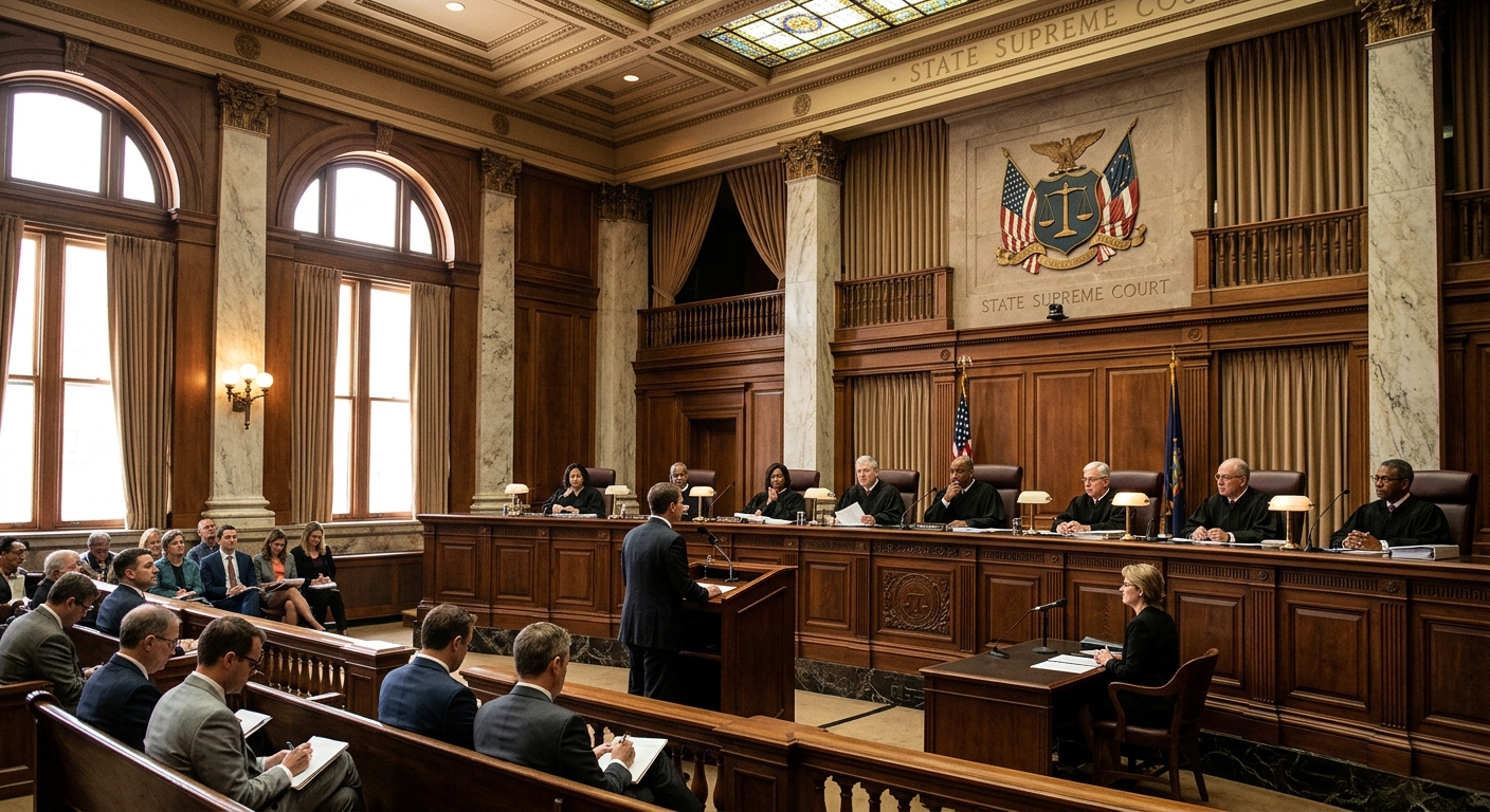 State supreme courts wield immense power over our civil liberties. It is time we pull back the curtain and demand true judicial transparency.