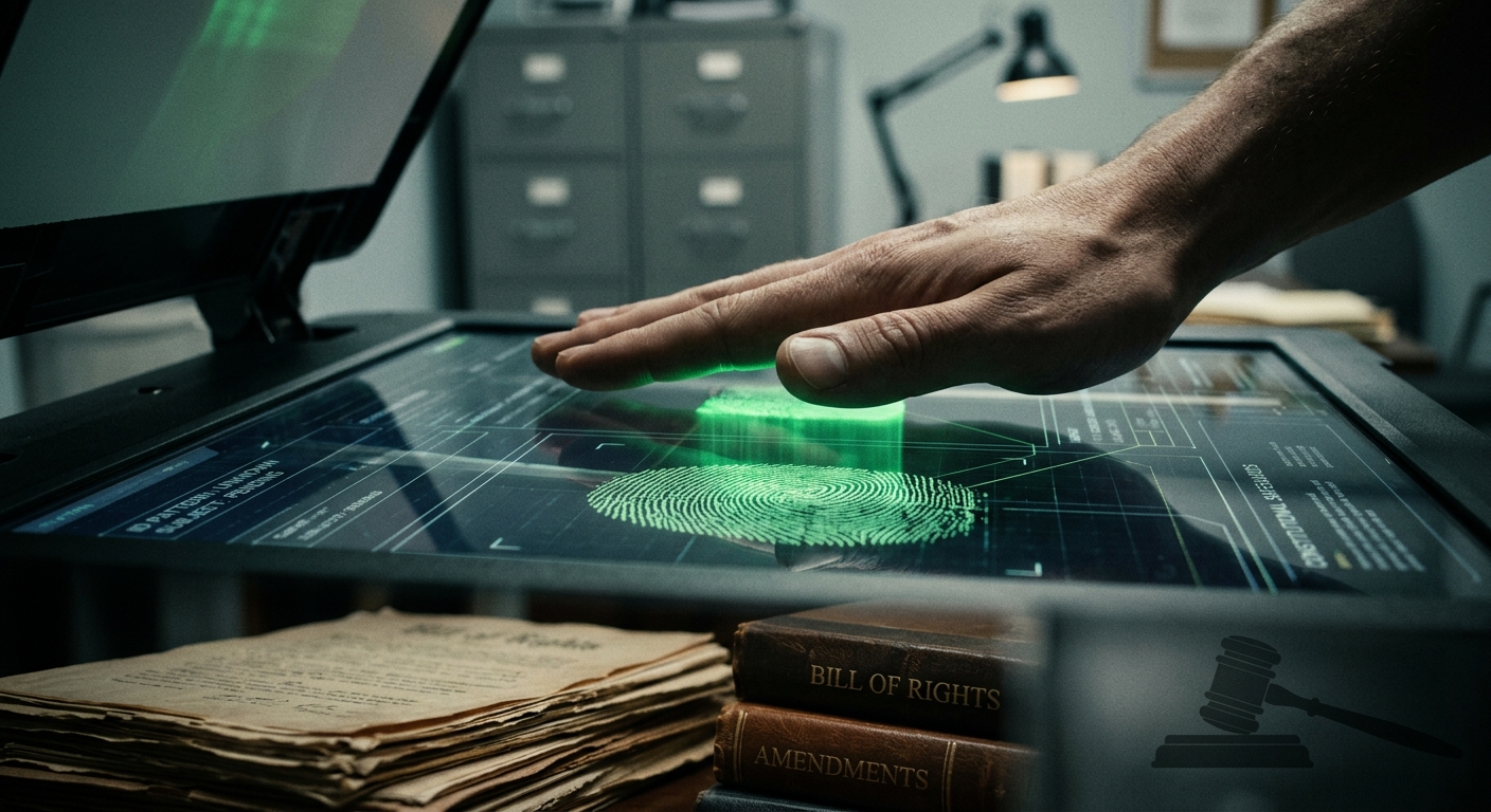 Exploring the legal battles surrounding law enforcement's collection of biometric data during routine street stops.