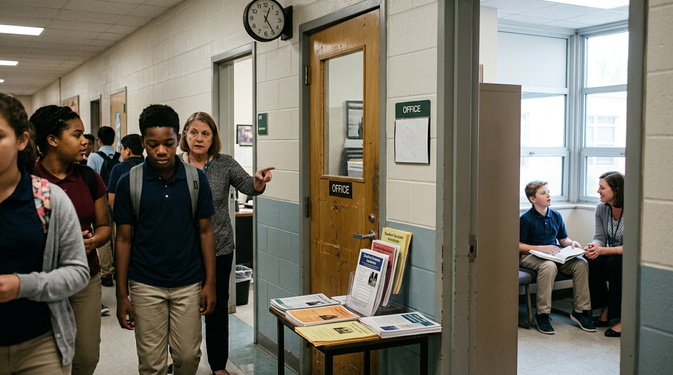 Examining how school policing disproportionately harms marginalized students.