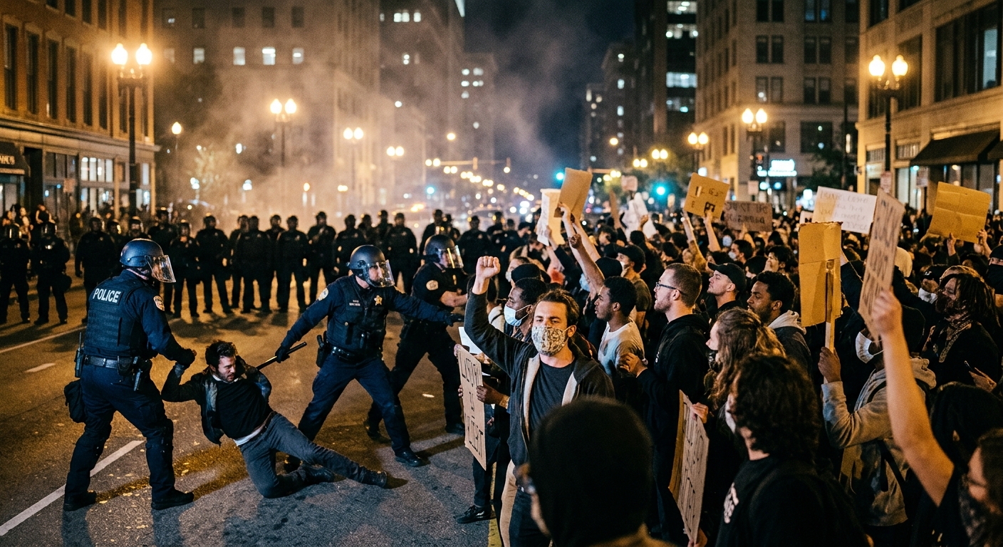 Examining the overlooked realities of law enforcement overreach at protests.