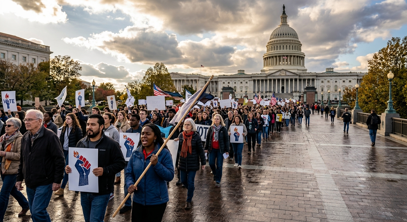 Explore the ongoing battle to protect voting rights in modern America.