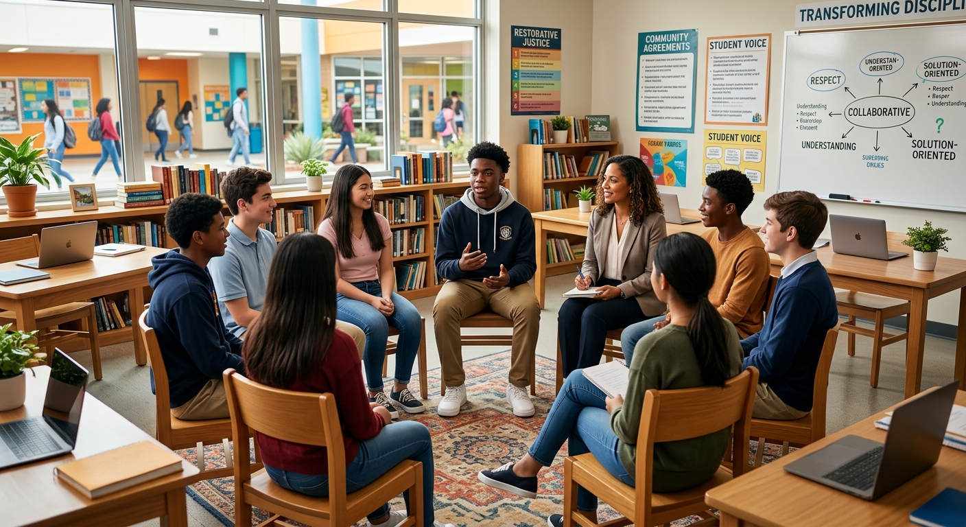 Why shifting from punitive measures to restorative justice in educational systems is essential for achieving true equity.