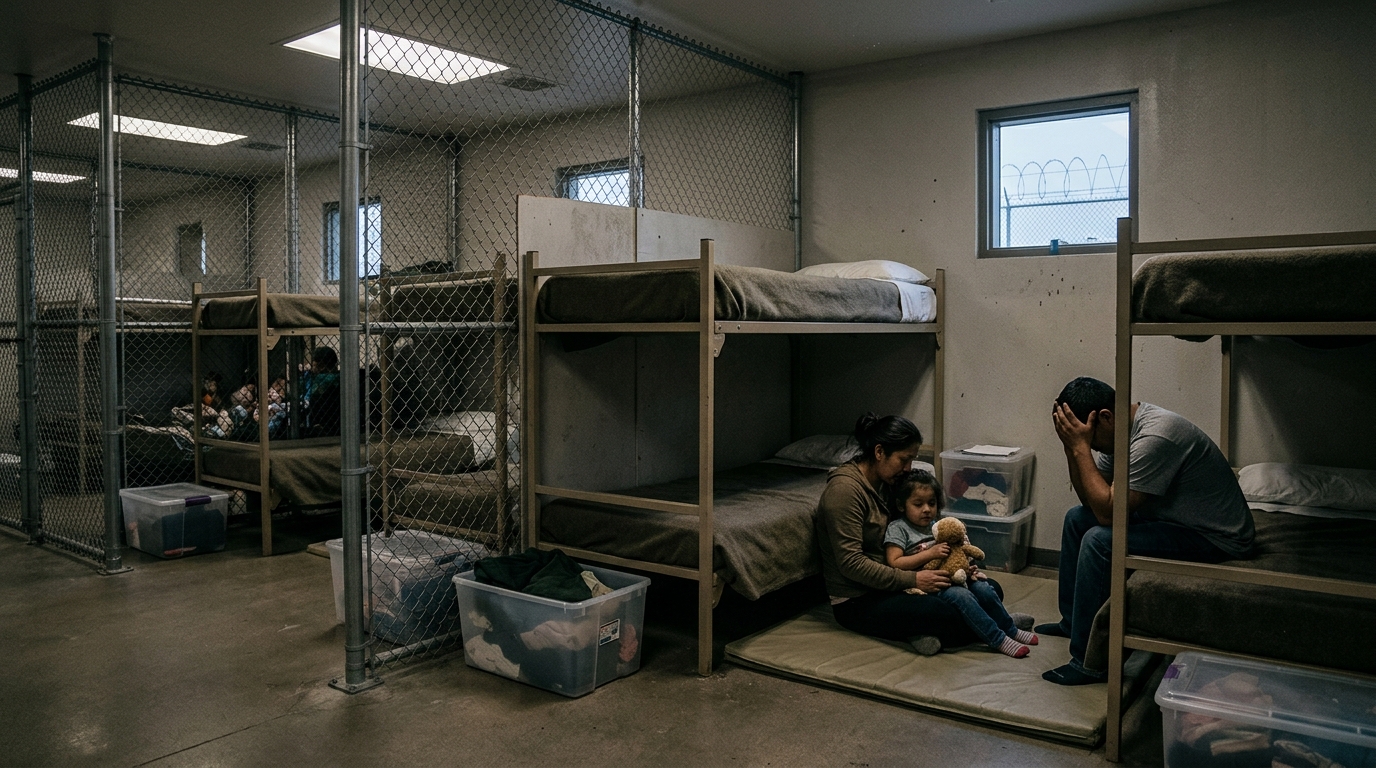 Examining the severe impact of immigration detention on migrant families.