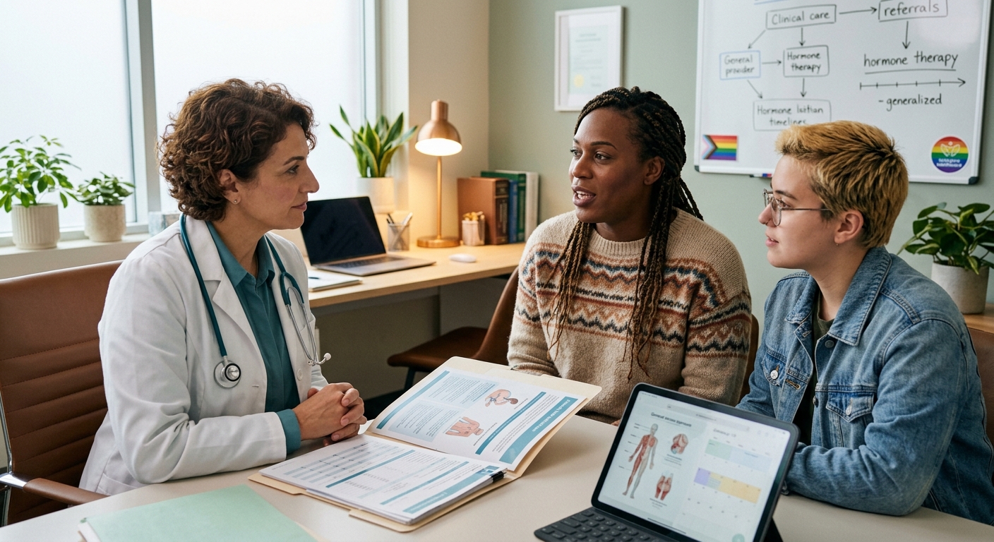 Exploring medical consensus and policies on transition-related care.