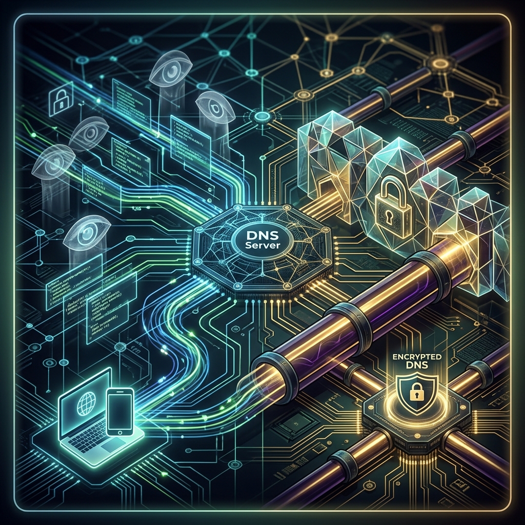 How Encrypted DNS protocols shield your digital footprint from ISP tracking.