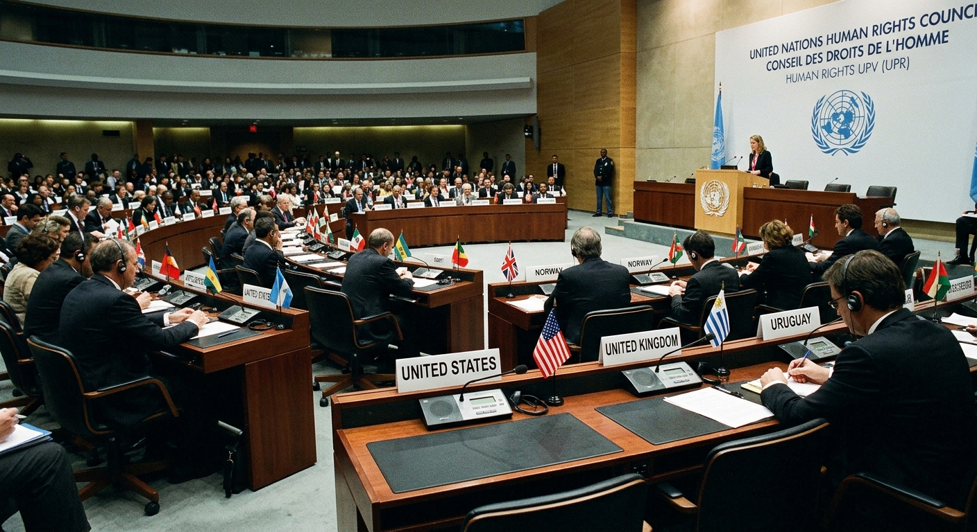 The Void at the Table: US Absence at UN Human Rights Review The US skipped a crucial UN human rights review, but dedicated advocates ensured critical domestic issues were not ignored.