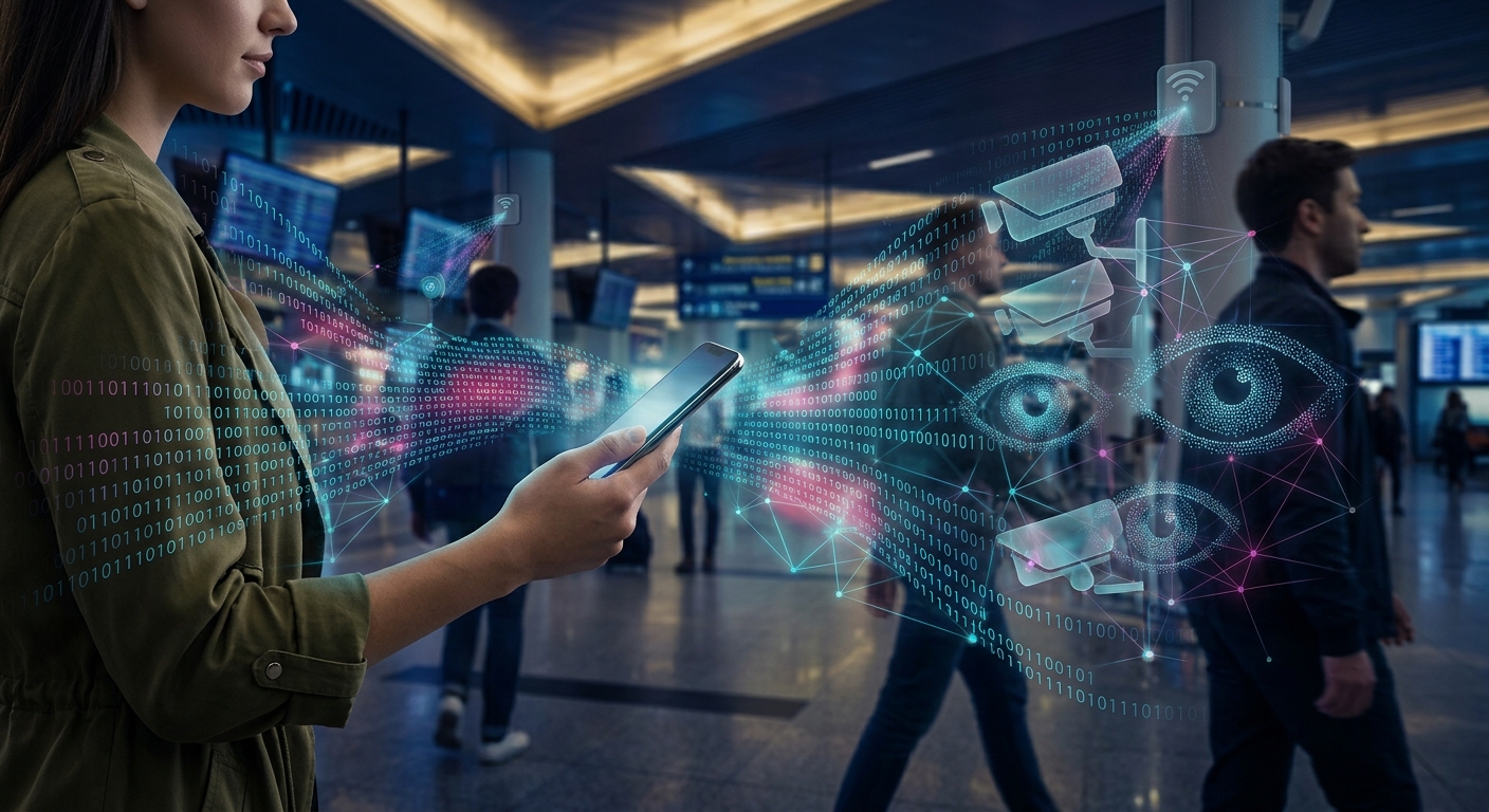 Your smartphone's search for Wi-Fi leaves a hidden trail of your whereabouts.