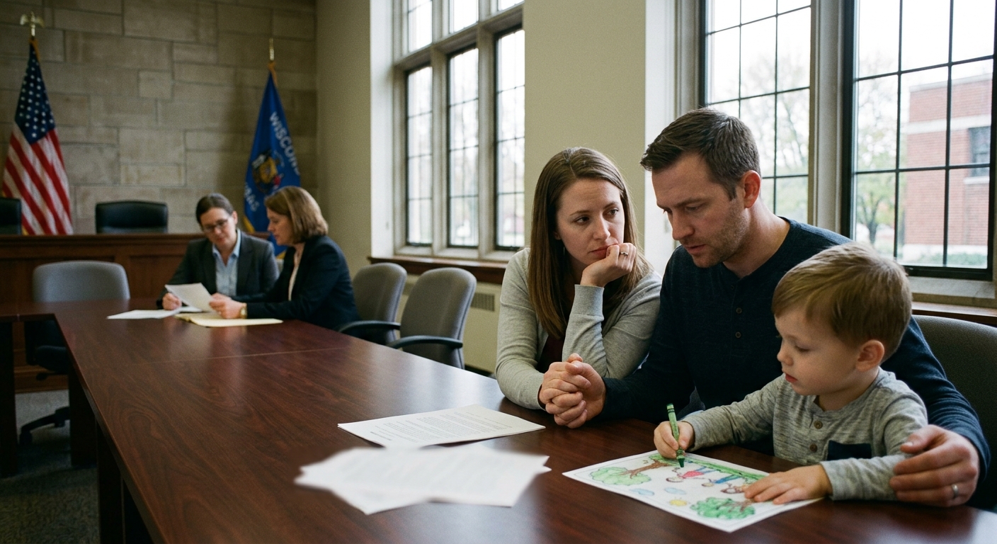 Explore Wisconsin's fierce debate over terminating incarcerated parents' rights.