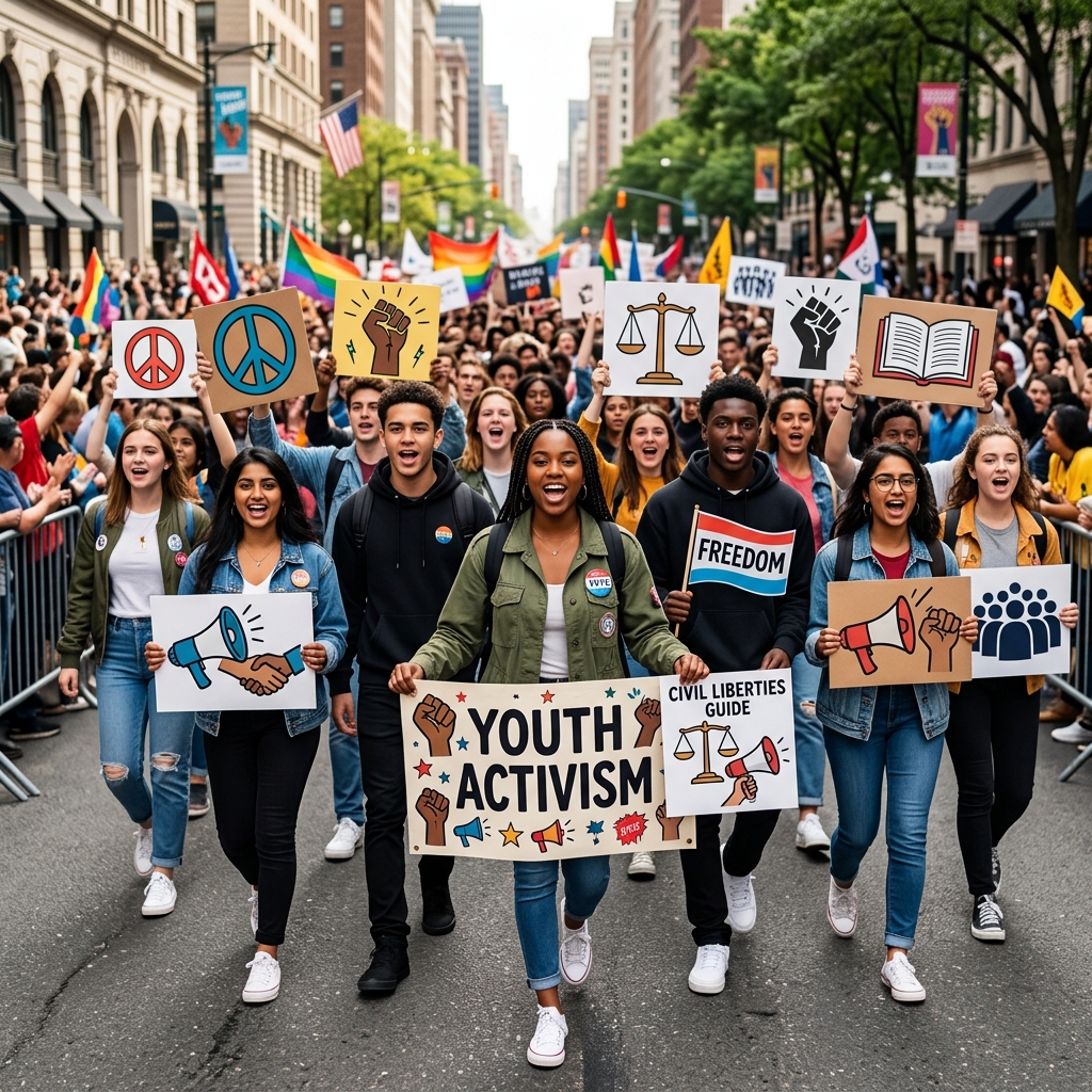 Explore how young activists can safely champion civil liberties today.