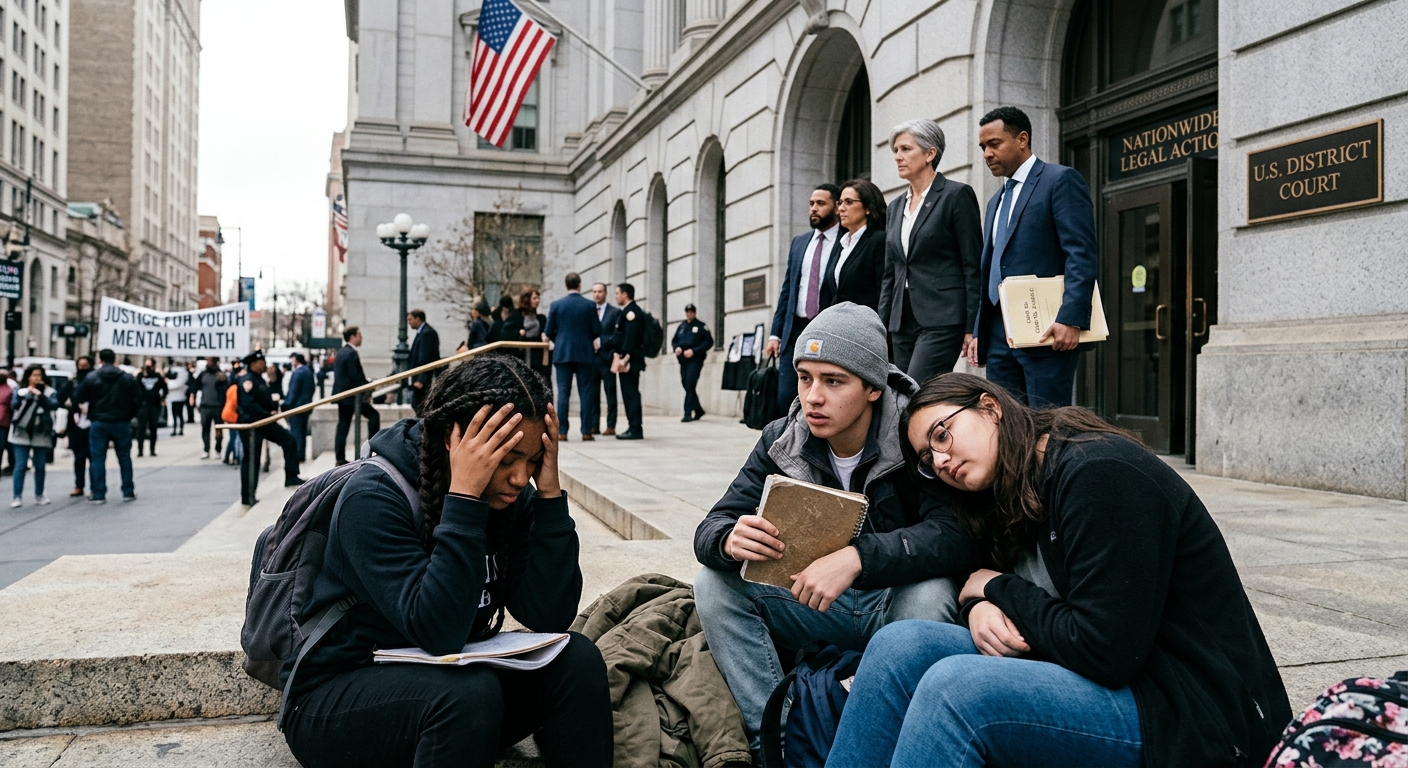 Failures in pediatric mental health are forcing parents into courtrooms.