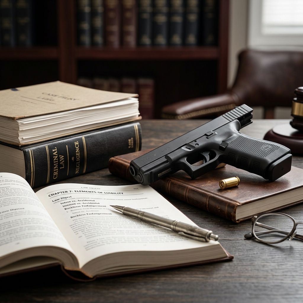 Understanding when an unintended firearm discharge can become a criminal case.