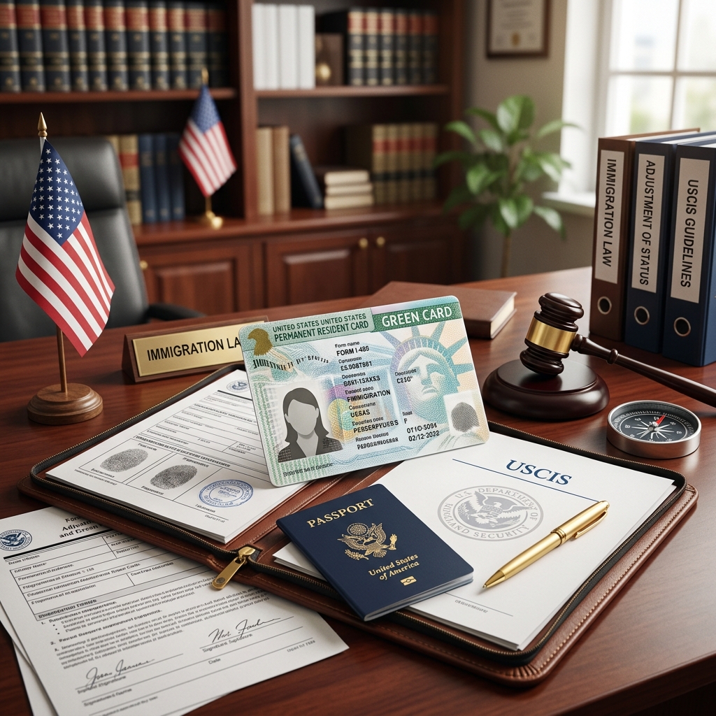 Learn how eligible immigrants may apply for permanent residence from within the United States.