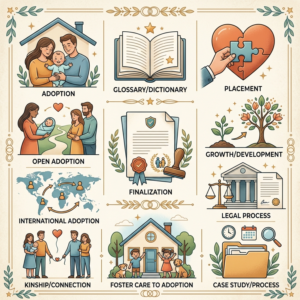 Clear, practical definitions for the legal and personal language of adoption.