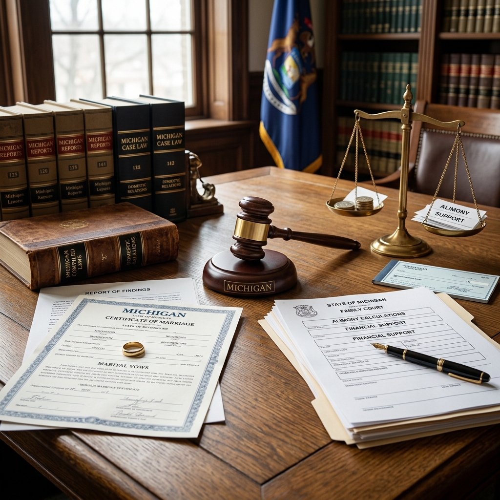 How marital infidelity can influence alimony, property division, and related outcomes in Michigan no-fault divorces.