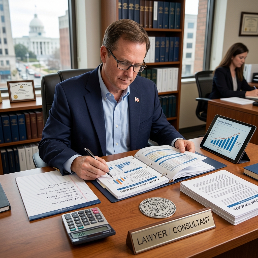 Understand how Alabama overtime pay works under federal rules, including exemptions, calculations, and employer duties.