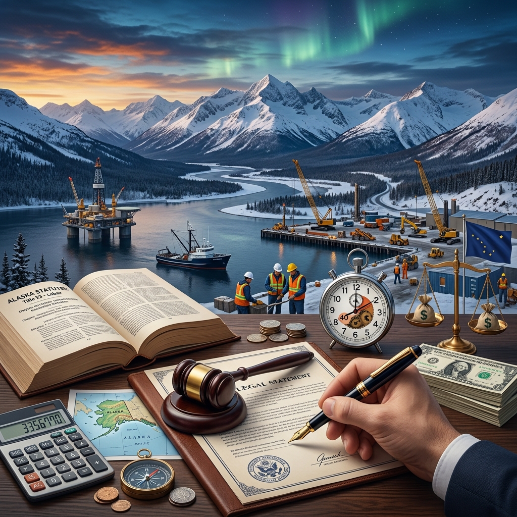 Understand when Alaska overtime applies, who is exempt, and how daily and weekly rules interact.