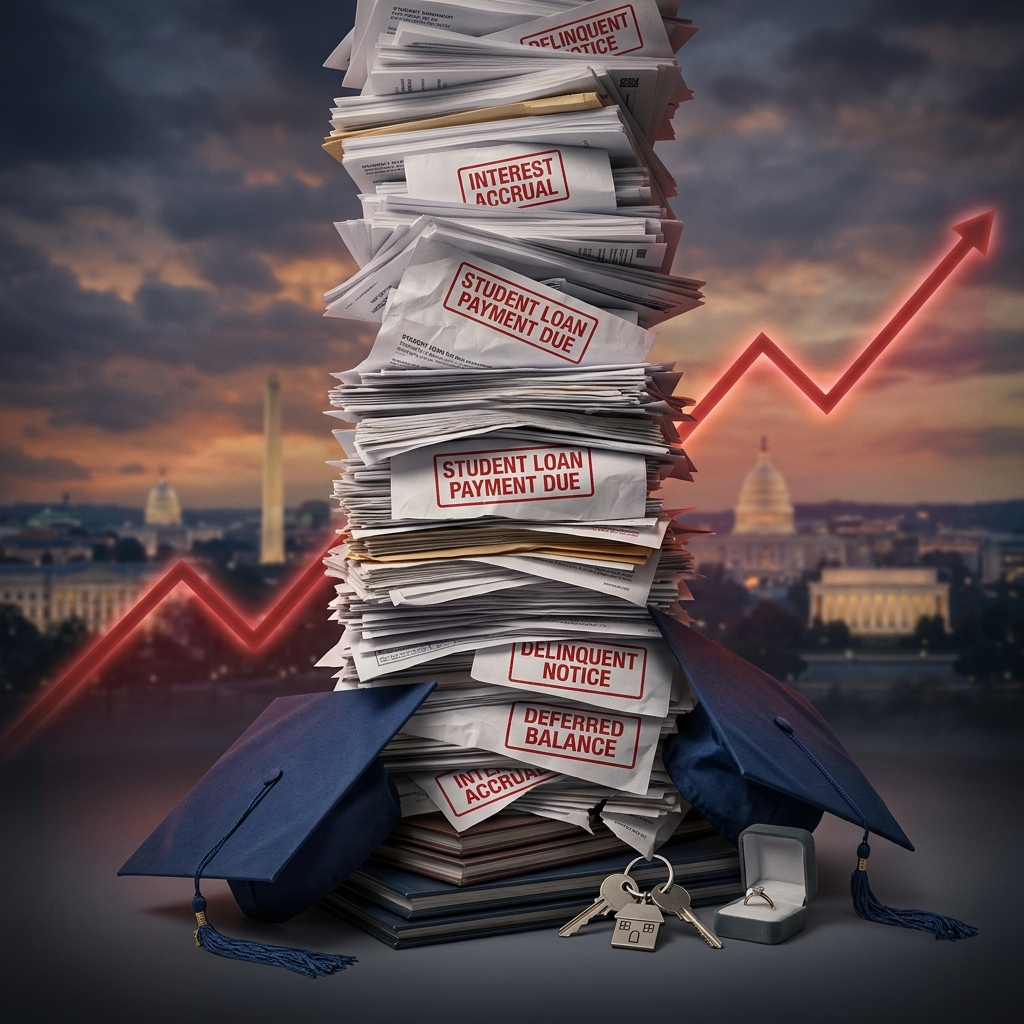 How rising tuition, easy credit, and policy gaps turned higher education financing into a national debt emergency.