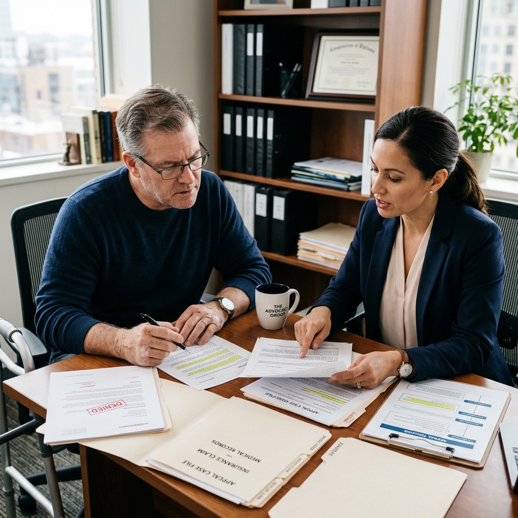 Learn how to respond strategically when your disability insurance claim is denied and build a stronger appeal record.